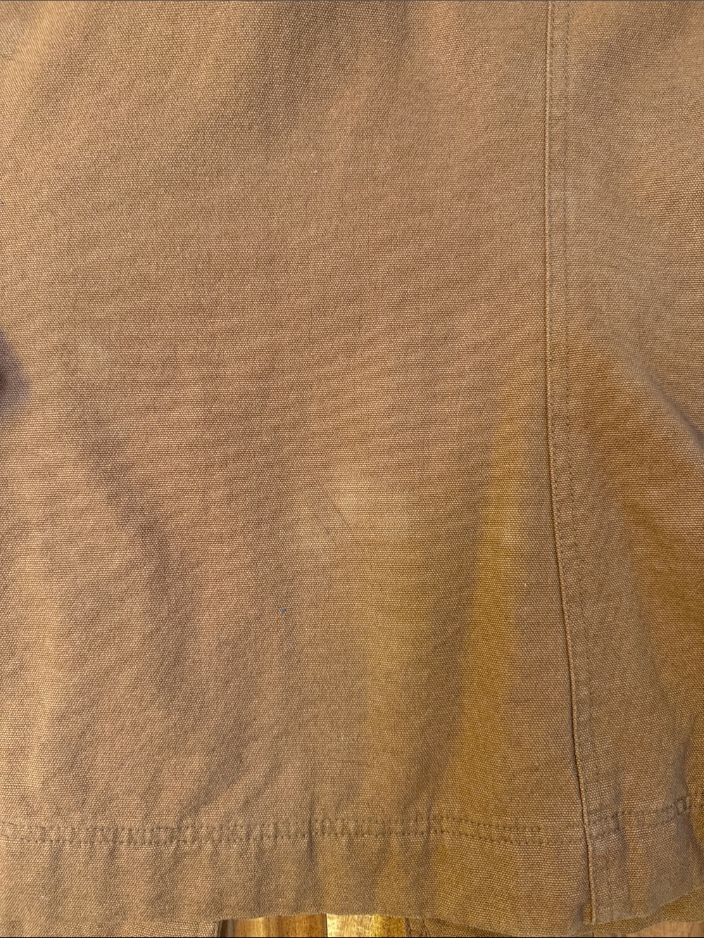 Pendleton Brown Utility Jacket with Removable Cream Shearling Collar, Small - Picture 5 of 13